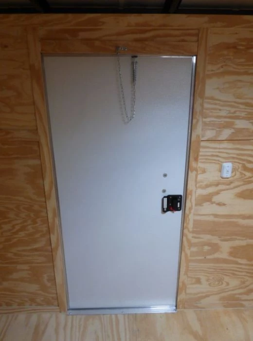 Enclosed Trailer 7'x12' 3500 lb Axle V-Nose W/ Barn Doors 7 Enclosed Trailer 7'x12' 3500 lb Axle V-Nose W/ Barn Doors - Image 5