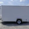 Enclosed Trailer 7'x12' 3500 lb Axle V-Nose W/ Barn Doors