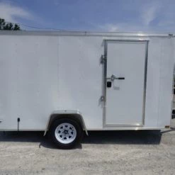 Enclosed Trailer 7'x12' 3500 lb Axle V-Nose W/ Barn Doors 21 Enclosed Trailer 7'x12' 3500 lb Axle V-Nose W/ Barn Doors -Cheap Trailers Store p1250734edited 1