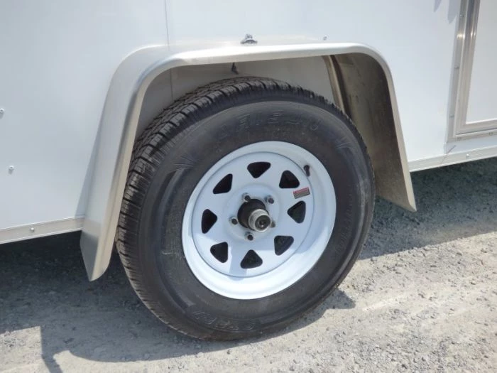 Enclosed Trailer 7'x12' 3500 lb Axle V-Nose W/ Barn Doors 14 Enclosed Trailer 7'x12' 3500 lb Axle V-Nose W/ Barn Doors - Image 12