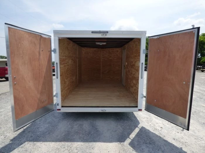 Enclosed Trailer 7'x12' 3500 lb Axle V-Nose W/ Barn Doors 5 Enclosed Trailer 7'x12' 3500 lb Axle V-Nose W/ Barn Doors - Image 3