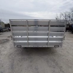 6.4' x 16' All Aluminum Utility Trailer Dual Axle Straight Deck -Cheap Trailers Store p1280889 7 1
