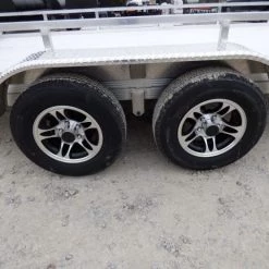 6.4' x 16' All Aluminum Utility Trailer Dual Axle Straight Deck -Cheap Trailers Store p1280892 7 1