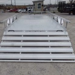 6.4' x 16' All Aluminum Utility Trailer Dual Axle Straight Deck -Cheap Trailers Store p1280896 7 1