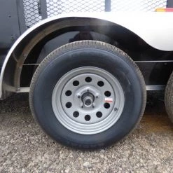 Enclosed Utility Hybrid Trailer 7'x18' with Side Ramp- Lawn Mower Equipment Hauler -Cheap Trailers Store p1330464 1