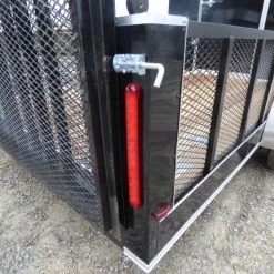 Enclosed Utility Hybrid Trailer 7'x18' with Side Ramp- Lawn Mower Equipment Hauler -Cheap Trailers Store p1330475 1