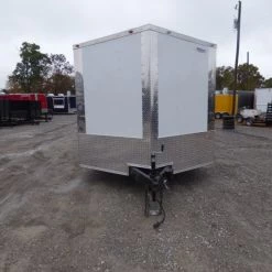 Enclosed Trailer 8.5' x 20' White 3500lb Axles - Cargo Hauler 26 Enclosed Trailer 8.5' x 20' White 3500lb Axles - Cargo Hauler -Cheap Trailers Store p1330476 1 1 1 1