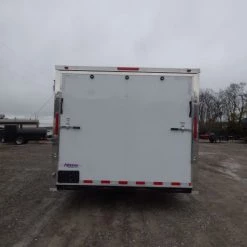 Enclosed Trailer 8.5' x 20' White 3500lb Axles - Cargo Hauler 22 Enclosed Trailer 8.5' x 20' White 3500lb Axles - Cargo Hauler -Cheap Trailers Store p1330481 1 1 1 1