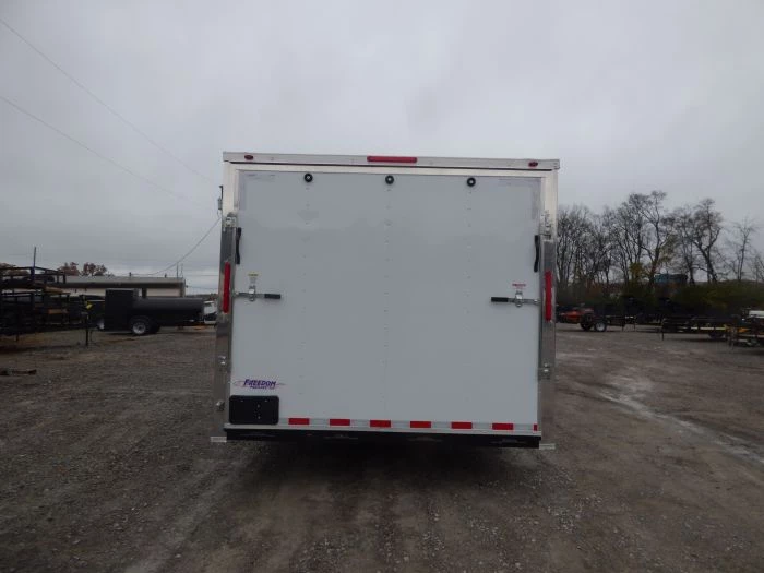 Enclosed Trailer 8.5' x 20' White 3500lb Axles - Cargo Hauler 8 Enclosed Trailer 8.5' x 20' White 3500lb Axles - Cargo Hauler - Image 6