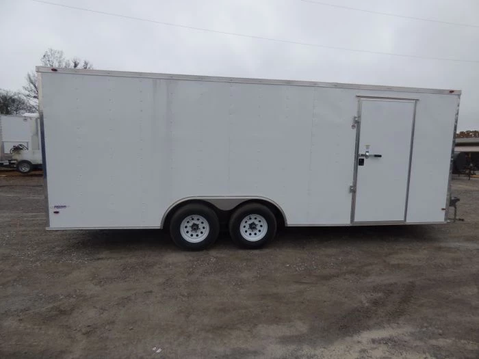 Enclosed Trailer 8.5' x 20' White 3500lb Axles - Cargo Hauler 16 Enclosed Trailer 8.5' x 20' White 3500lb Axles - Cargo Hauler - Image 14