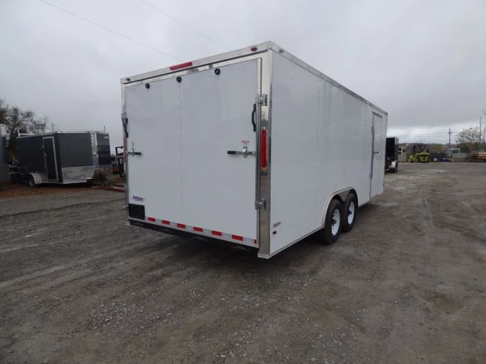 Enclosed Trailer 8.5' x 20' White 3500lb Axles - Cargo Hauler 5 Enclosed Trailer 8.5' x 20' White 3500lb Axles - Cargo Hauler - Image 3