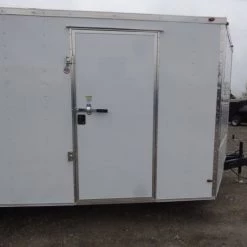 Enclosed Trailer 8.5' x 20' White 3500lb Axles - Cargo Hauler 31 Enclosed Trailer 8.5' x 20' White 3500lb Axles - Cargo Hauler -Cheap Trailers Store p1330485 1 1 1 1