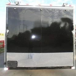 Enclosed Trailer 8.5'x28' Black - Car Equipment Hauler -Cheap Trailers Store p4130042 1 1 1