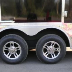 Enclosed Trailer 8.5'x28' Black - Car Equipment Hauler -Cheap Trailers Store p4130044 1 1 1