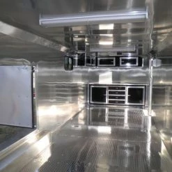 Enclosed Trailer 8.5'x28' Black - Car Equipment Hauler -Cheap Trailers Store p4130048 1 1 1