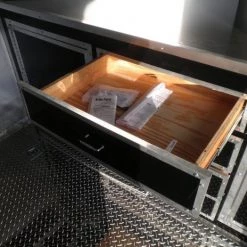 Enclosed Trailer 8.5'x28' Black - Car Equipment Hauler -Cheap Trailers Store p4130051 1 1 1