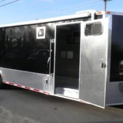 Enclosed Trailer 8.5'x28' Black - Car Equipment Hauler -Cheap Trailers Store p4130053 1 1 1 1 1