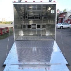 Enclosed Trailer 8.5'x28' Black - Car Equipment Hauler -Cheap Trailers Store p4130054 1 1 1 1 1