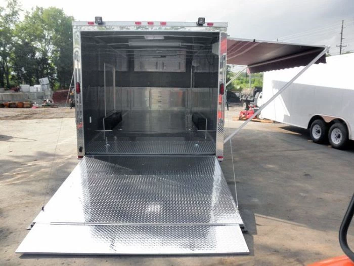 Enclosed Trailer 8.5'x24' Red - ATV Car Bike Equipment Hauler 12 Enclosed Trailer 8.5'x24' Red - ATV Car Bike Equipment Hauler - Image 10