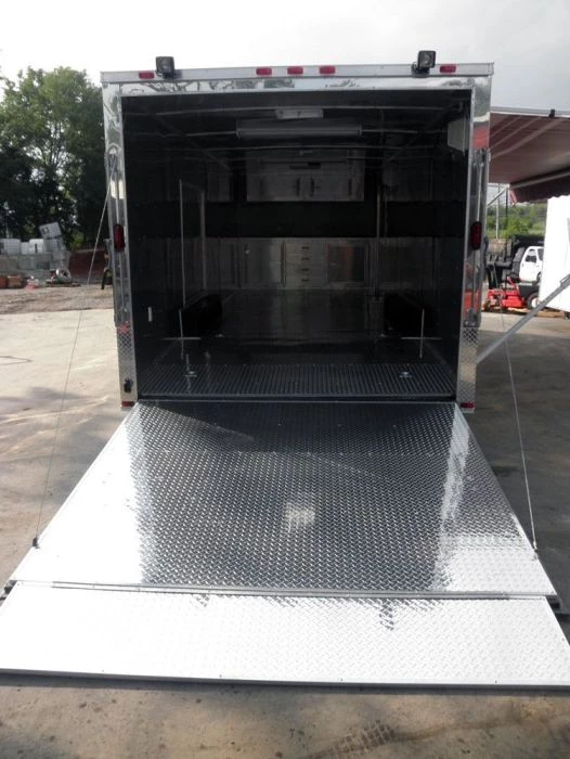 Enclosed Trailer 8.5'x24' Red - ATV Car Bike Equipment Hauler 16 Enclosed Trailer 8.5'x24' Red - ATV Car Bike Equipment Hauler - Image 14