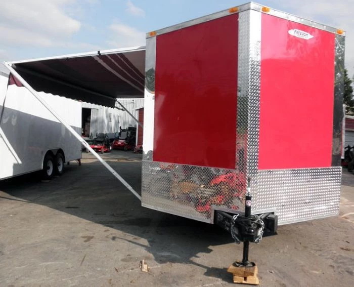 Enclosed Trailer 8.5'x24' Red - ATV Car Bike Equipment Hauler 15 Enclosed Trailer 8.5'x24' Red - ATV Car Bike Equipment Hauler - Image 13