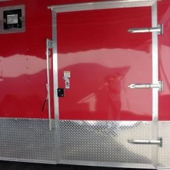 Enclosed Trailer 8.5'x24' Red - ATV Car Bike Equipment Hauler 24 Enclosed Trailer 8.5'x24' Red - ATV Car Bike Equipment Hauler -Cheap Trailers Store p5110006 1