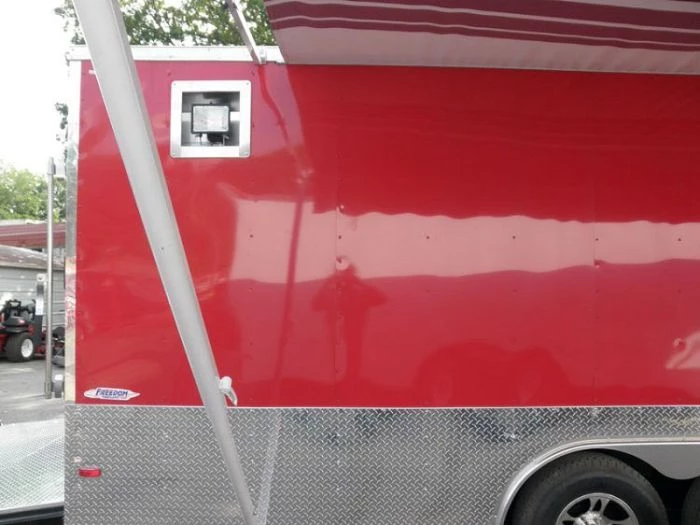 Enclosed Trailer 8.5'x24' Red - ATV Car Bike Equipment Hauler 19 Enclosed Trailer 8.5'x24' Red - ATV Car Bike Equipment Hauler - Image 17