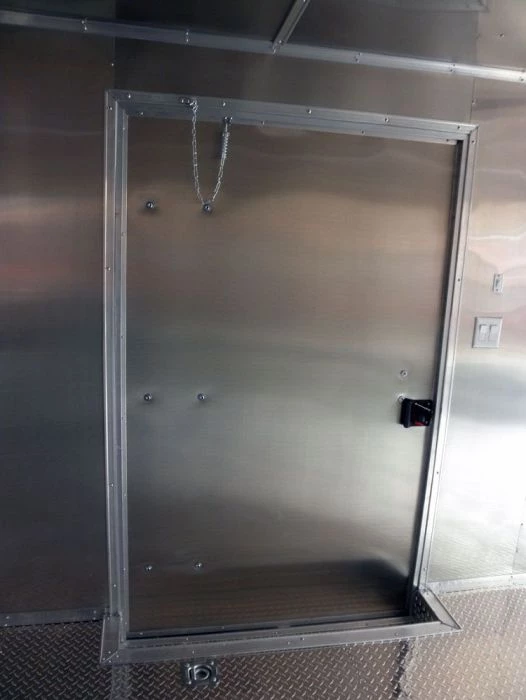 Enclosed Trailer 8.5'x24' Red - ATV Car Bike Equipment Hauler 10 Enclosed Trailer 8.5'x24' Red - ATV Car Bike Equipment Hauler - Image 8