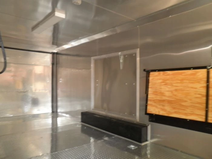 Enclosed Trailer 8.5'x26' Red - Lawn Equipment Car Motorcycle Hauler 6 Enclosed Trailer 8.5'x26' Red - Lawn Equipment Car Motorcycle Hauler - Image 4