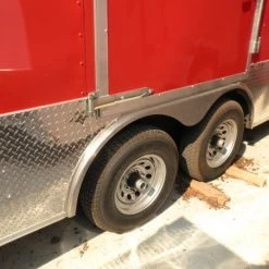 Enclosed Trailer 8.5'x26' Red - Lawn Equipment Car Motorcycle Hauler 29 Enclosed Trailer 8.5'x26' Red - Lawn Equipment Car Motorcycle Hauler -Cheap Trailers Store p5310010 1 1 1 1