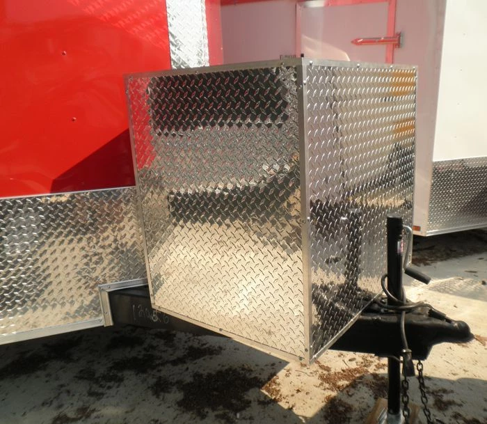 Enclosed Trailer 8.5'x26' Red - Lawn Equipment Car Motorcycle Hauler 13 Enclosed Trailer 8.5'x26' Red - Lawn Equipment Car Motorcycle Hauler - Image 11
