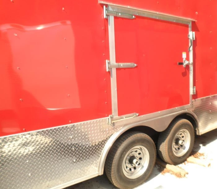Enclosed Trailer 8.5'x26' Red - Lawn Equipment Car Motorcycle Hauler 16 Enclosed Trailer 8.5'x26' Red - Lawn Equipment Car Motorcycle Hauler - Image 14