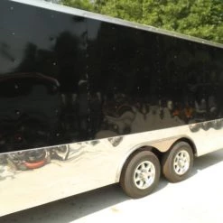 Enclosed Trailer 8.5'x20' Black - Car Equipment Hauler -Cheap Trailers Store p5310045 1 1 1