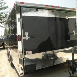 Enclosed Trailer 8.5'x20' Black - Car Equipment Hauler -Cheap Trailers Store p5310055 1 1 1