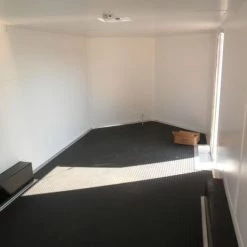 Enclosed Trailer 8.5'x18' White - Car ATV Bike Hauler - 3500 lb Axles -Cheap Trailers Store p8190133 1 2 1