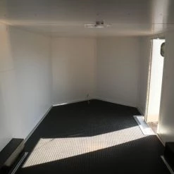 Enclosed Trailer 8.5'x18' White - Car ATV Bike Hauler - 3500 lb Axles -Cheap Trailers Store p8190139 1 2 1