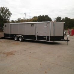 Enclosed Trailer 8.5'x26' Beige - Dual 5200 lb Axles Brakes -Cheap Trailers Store pa100001 1 1 1