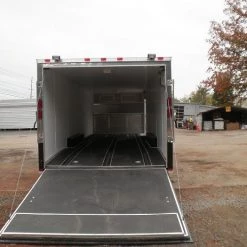 Enclosed Trailer 8.5'x26' Beige - Dual 5200 lb Axles Brakes -Cheap Trailers Store pa100014 1 1 1