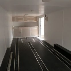 Enclosed Trailer 8.5'x26' Beige - Dual 5200 lb Axles Brakes -Cheap Trailers Store pa100016 1 1 1