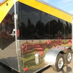 Enclosed Trailer 7'x16' - Equipment Car Motorcycle Hauler 14 Enclosed Trailer 7'x16' - Equipment Car Motorcycle Hauler -Cheap Trailers Store pa160054 1 1 1