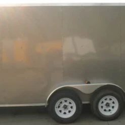 Enclosed Trailer 7'x16' Cargo Hauler Motorcycle Tandem V Nose -Cheap Trailers Store pa170041 1 1 1