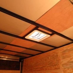 Enclosed Trailer 7'x16' Cargo Hauler Motorcycle Tandem V Nose -Cheap Trailers Store pa170045 1 1 1