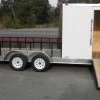 Enclosed Utility Hybrid Trailer 7'x20' - Lawn Mower Equipment Hauler -Cheap Trailers Store pb010021 1