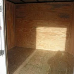 Enclosed Utility Hybrid Trailer 7'x20' - Lawn Mower Equipment Hauler -Cheap Trailers Store pb010025 1