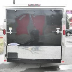 Enclosed Trailer 7'x16' Custom Built - Motorcycle ATV Car Event (Black) -Cheap Trailers Store picture 126 1 2 1 1