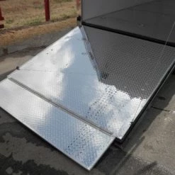 Enclosed Trailer 7'x16' Custom Built - Motorcycle ATV Car Event (Black) -Cheap Trailers Store picture 133 2 1 1