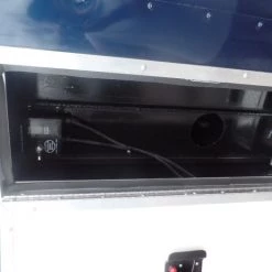 Enclosed 8.5x36' Custom Indigo Blue Goose-Neck Trailer -Cheap Trailers Store sam 0547 1