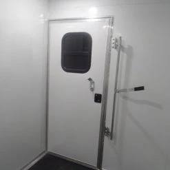 Enclosed 8.5x36' Custom Indigo Blue Goose-Neck Trailer -Cheap Trailers Store sam 0549 2