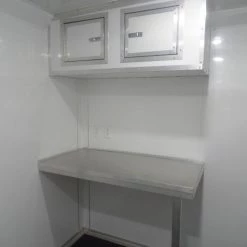 Enclosed 8.5x36' Custom Indigo Blue Goose-Neck Trailer -Cheap Trailers Store sam 0551 2