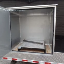 Black/Orange 8.5x36' Goosneck Enclosed Trailer -Cheap Trailers Store sam 0597 2 2